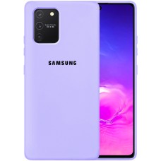 Силикон Original Case Samsung Galaxy S10 Lite (Фиалковый)