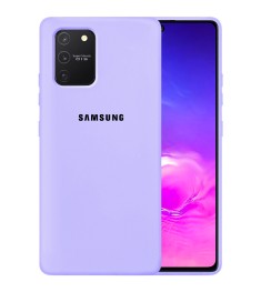 Силикон Original Case Samsung Galaxy S10 Lite (Фиалковый)