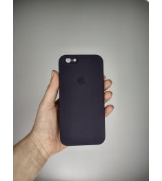 Силикон Original Square RoundCam Case Apple iPhone 6 / 6s (Eggplant)