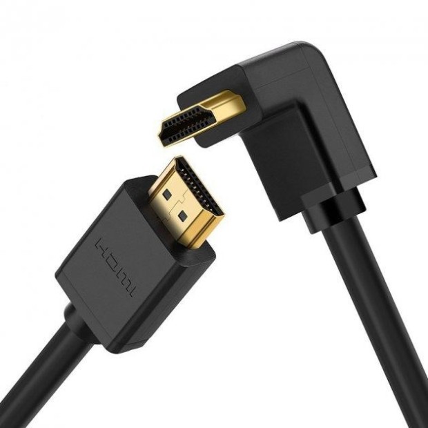 Кабель UGREEN HD103 HDMI - HDMI Angle 90 (2m) (Black)