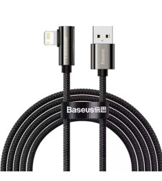 USB-кабель Baseus Legend Elbow PD 20W (2m) (Type-C to Lightning) (Чёрный) CATLCS..
