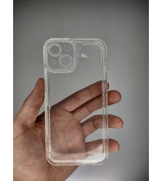 Чехол силиконовый Diamond Apple iPhone 13 (Прозрачный)