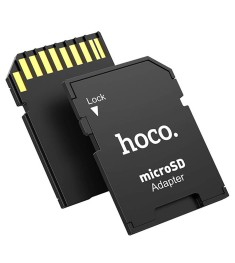 Переходник SD-Адаптер Card Reader Hoco HB22 (Чёрный)