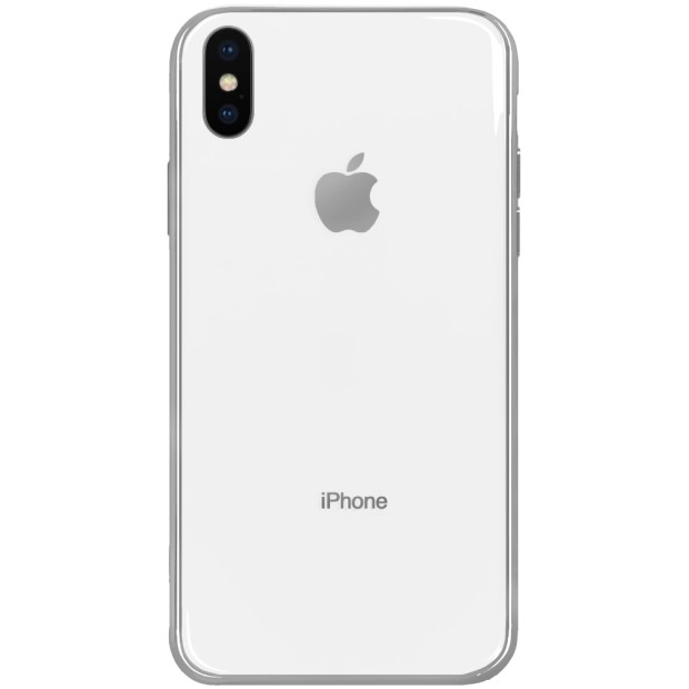 Силиконовый чехол Zefir Case Apple iPhone Xs Max (Белый)