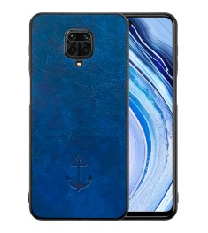 Накладка Anchor Leather Xiaomi Redmi Note 9s / Pro / Max (Синий)
