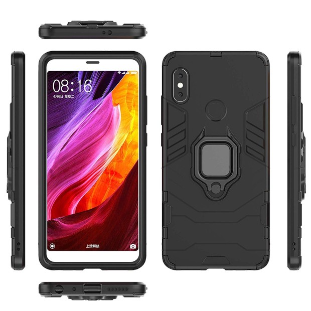 Бронь-чехол Ring Armor Case Xiaomi Redmi Note 5 / Note 5 Pro (Чёрный)