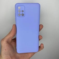 Силикон Original 360 ShutCam Case Samsung Galaxy A51 (2020) (Фиалковый)