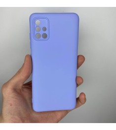 Силикон Original 360 ShutCam Case Samsung Galaxy A51 (2020) (Фиалковый)