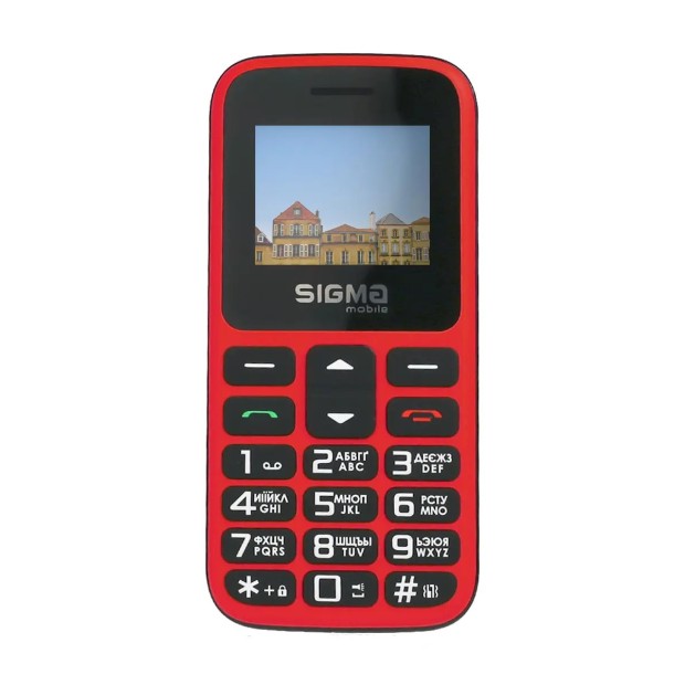 Мобильный телефон Sigma Comfort 50 HIT 2023 (Red)