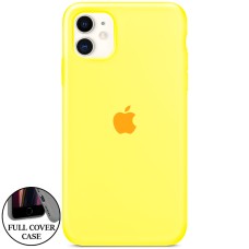 Силикон Original Round Case Apple iPhone 11 (63) Canary Yellow