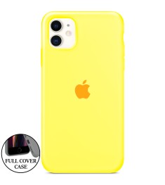 Силикон Original Round Case Apple iPhone 11 (63) Canary Yellow