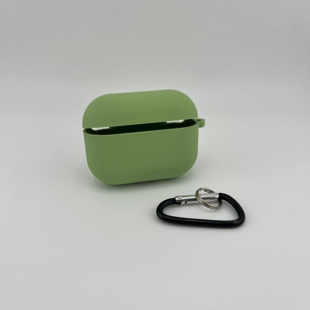 Чехол для наушников Full Silicone Case with Microfiber Apple AirPods Pro 2 (83) Avocado