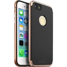 Силиконовый чехол iPaky Carbon Case Apple iPhone 5 / 5s / SE (Золотой)