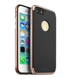 Силиконовый чехол iPaky Carbon Case Apple iPhone 5 / 5s / SE (Золотой)