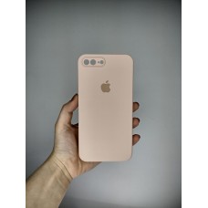 Силикон Original Square RoundCam Case Apple iPhone 7 Plus / 8 Plus (08) Pink Sand
