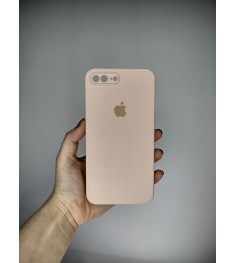 Силикон Original Square RoundCam Case Apple iPhone 7 Plus / 8 Plus (08) Pink San..