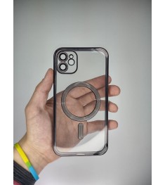 Чехол UMKU Shining with MagSafe Apple iPhone 11 (Black)