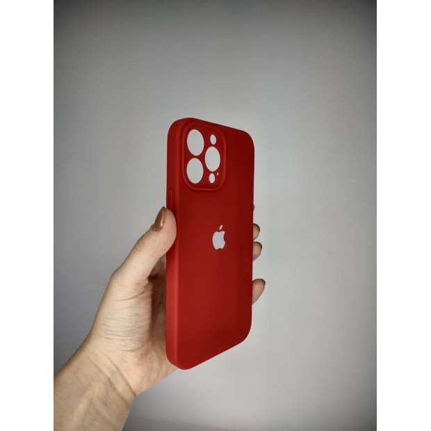 Силикон Original RoundCam Case Apple iPhone 13 Pro Max (Paprika)