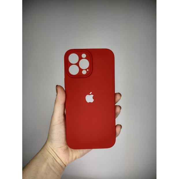 Силикон Original RoundCam Case Apple iPhone 13 Pro Max (Paprika)