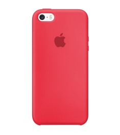 Силиконовый чехол Original Case Apple iPhone 5 / 5S / SE (44) Red Raspberry
