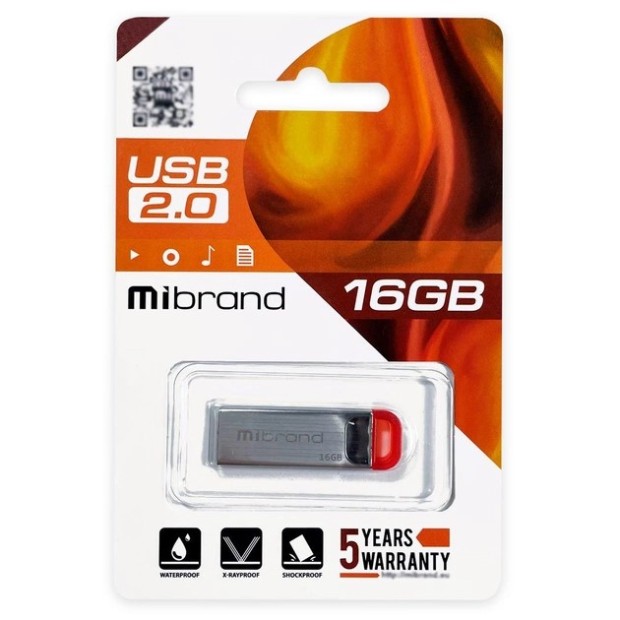 USB 2.0 флеш-накопитель Mibrand Falcon 16Gb