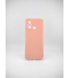 Силикон Original ShutCam Xiaomi Redmi 12C / 11A (Бледно-розовый)