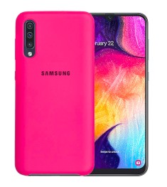 Силикон Original Case Samsung Galaxy A30s / A50 / A50s (2019) (Малиновый)