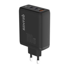 СЗУ-адаптер USB Senteo Z-11 PD QC 100W (2Type-C / 1USB) (Чёрный)