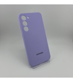 Чехол Silicone Case Samsung Galaxy S23 Plus (Фиалковый)