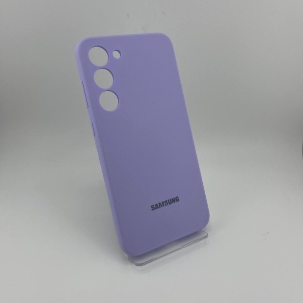 Чехол Silicone Case Samsung Galaxy S23 Plus (Фиалковый)