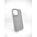 Чехол Kajsa Snake Pattern iPhone 15 Pro Max (Light Grey)