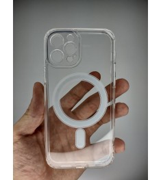 Чехол Clear Case with MagSafe Apple iPhone 12 Pro (Прозрачный)