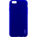 Чехол Силикон iNavi Color Xiaomi Redmi 4a (темно-синий)