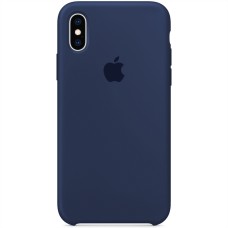 Силиконовый чехол Original Case Apple iPhone XS Max Dark Blue