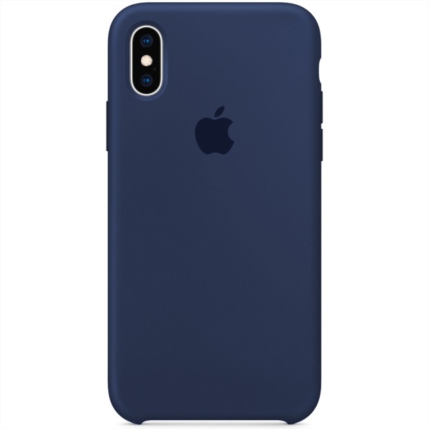 Силиконовый чехол Original Case Apple iPhone XS Max Dark Blue