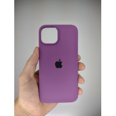 Силикон Original Round Case Apple iPhone 14 (28) Brinjal
