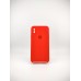 Силикон Original Square RoundCam Case Apple iPhone X / XS (05) Product RED