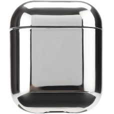 Чехол для наушников Clear Case Apple Airpods Mirror (Silver)