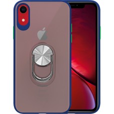 Накладка Totu Ring Magnetic Case Apple iPhone XR (Синий)