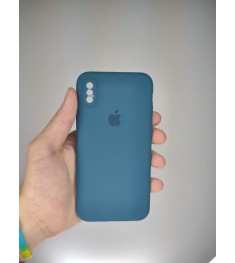 Силикон Original RoundCam Case Apple iPhone X / XS (39) Cosmos Blue