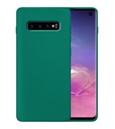 Силикон Original 360 Case Samsung Galaxy S10 Plus (Тёмно-зелёный)