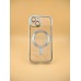 Чехол UMKU Shining with MagSafe Apple iPhone 15 (Silver)