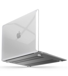 Чехол-накладка пластиковая Clear Case Apple Macbook 12" Retina (Прозрачный)..