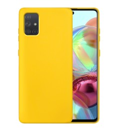 Силикон Original 360 Case Samsung Galaxy A71 (Жёлтый)