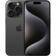 Мобільний телефон Apple iPhone 15 Pro 128Gb (Black Titanium) (Grade A) 85% Б / У