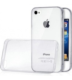 Силиконовый чехол WS Apple iPhone 4 / 4s (прозрачный)