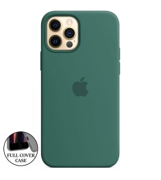 Силикон Original Round Case Apple iPhone 12 Pro Max (55) Blackish Green