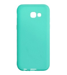 Силиконовый чехол iNavi Color Samsung Galaxy A520 (2017) (Бирюзовый)