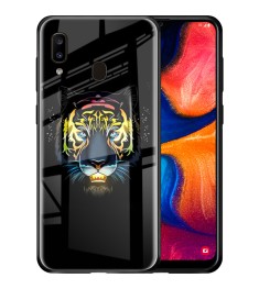 Накладка Luminous Glass Case Samsung A20 / A30 (2019) (Tiger)