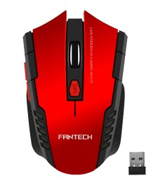 Мышь беспроводная Wireless Fantech W4 Raigor (Красный)